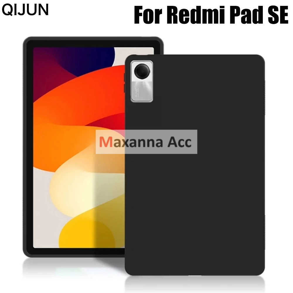 [MAXNA] [ Huawei Matepad SE 11" ] SILICONE CASE BLACK / SOFT CASE RUBBER MATERIAL