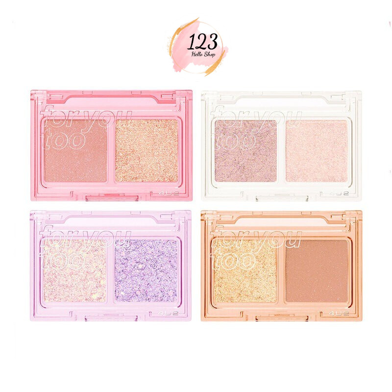 🔹 4U2 For You Too Eyeshadow 1.8g โฟร์ยูทู อายแชโดว์เนื้อแมทและเนื้อเจลลี่ ✨