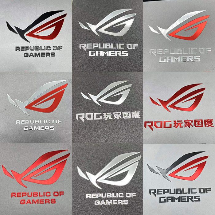สติกเกอร์แบรนด์ Asus ROG Player Country สติกเกอร์โลหะ Prodigal Eye แล็ปท็อปกรณีโทรศัพท์มือถือตกแต่งสติกเกอร์โลหะ