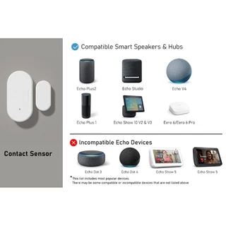 Tuya เซ็นเซอร์ประตูหน้าต่าง Zigbee (ZM-CG205) แจ้งเตือนเข้าแอปและสร้างเงื่อนไขอัตโนมัติ