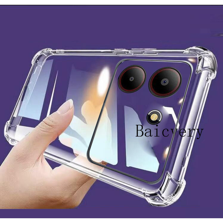 Zte Blade A54 เคส คุณภาพสูง ใส TPU นิ่ม ซิลิโคน ฝาครอบป้องกัน กันกระแทก เคสกันกระแทก