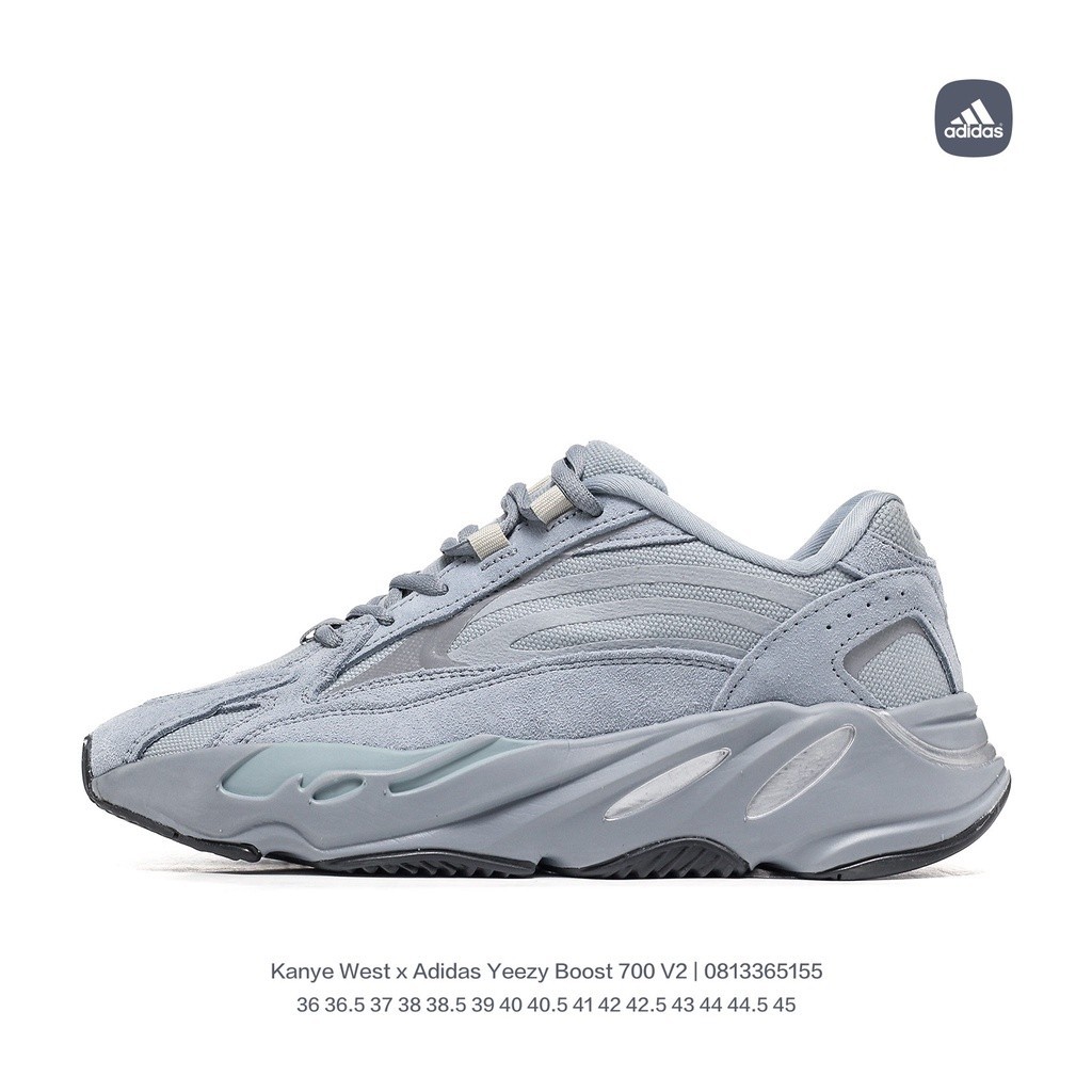 Adidas Kanye West x Adidas Yeezy Boost 700 V2 Casual Sports Vintage Running Shoes
