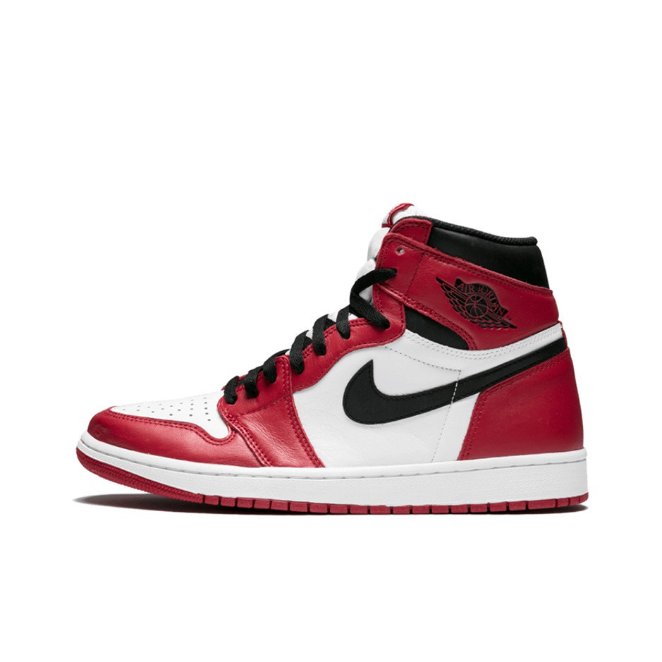 ♞,♘,♙ สินค้าแท้ Nike  Jordan Air Jordan 1 Retro Chicagoรองเท้ากีฬา Nike รองเท้าวิ่ง กีฬา