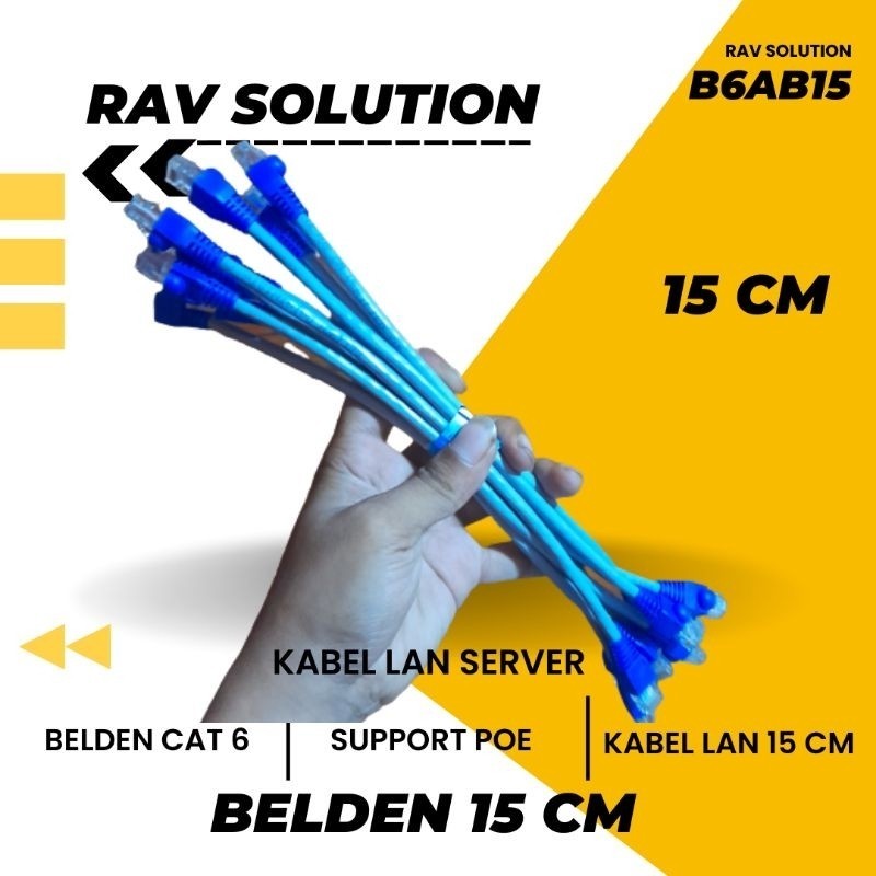 Belden CAT 6 สาย GIGABYTE SERVER LAN 15 CM CUSTOM RAV SOLUTION Chapter15