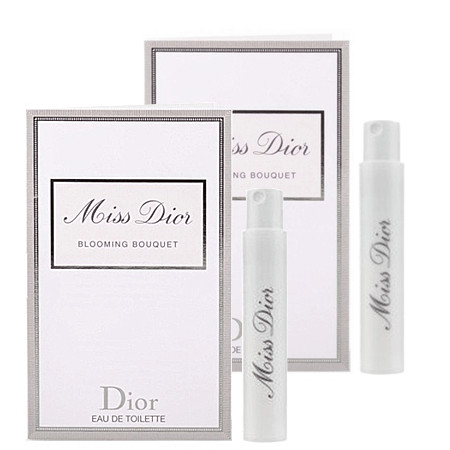 Dior แพ็คคู่สุดคุ้ม !! Miss Dior Blooming Bouquet EDT 1ml