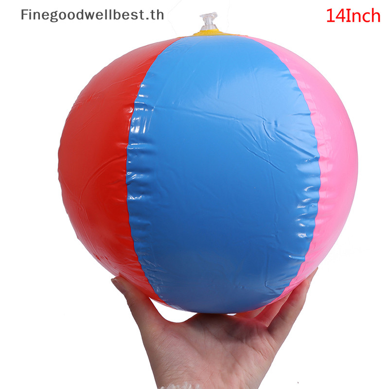 Fbth ลูกบอลชายหาด PVC แบบเป่าลม ของเล่นสําหรับเด็ก ขายดี 1 ชิ้น