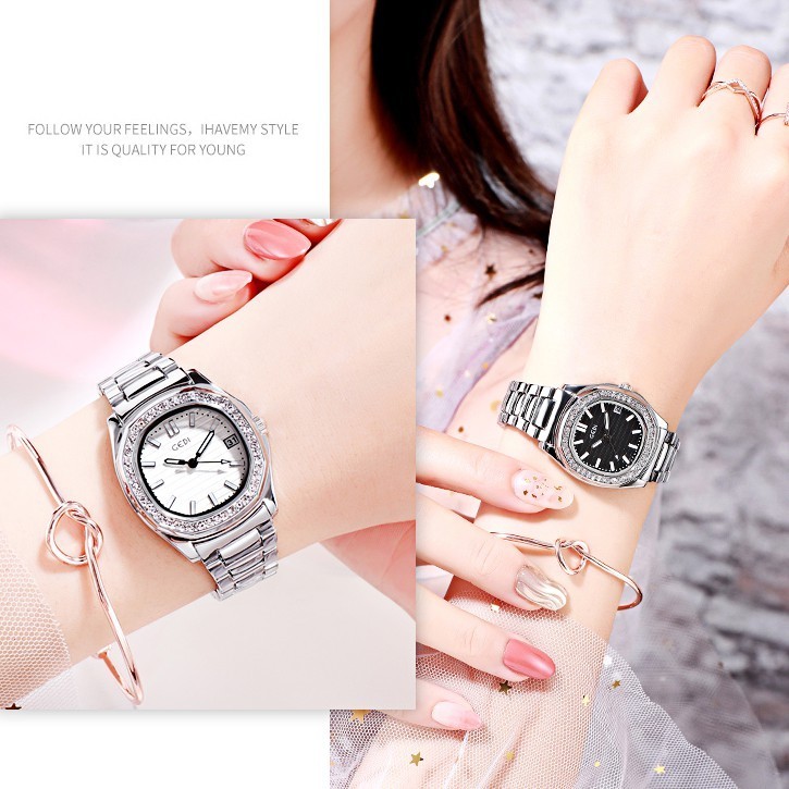 นาฬิกาผู้หญิง GEDI 3084 ยอดนิยม!! ของแท้ 100% นาฬิกาแฟชั่น นาฬิกาข้อมือผู้หญิง