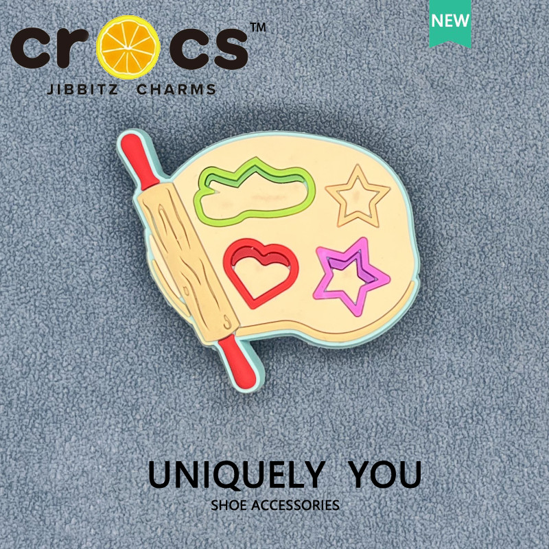 JIBBITZ cross charms ตัวติดรองเท้า Gourmet เค้ก ตัวติดรองเท้า cross