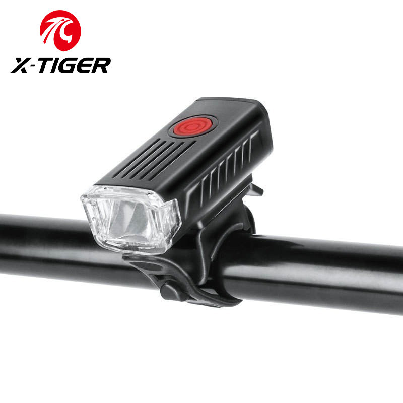X-tiger ไฟหน้าจักรยานเสือภูเขา ชาร์จ usb