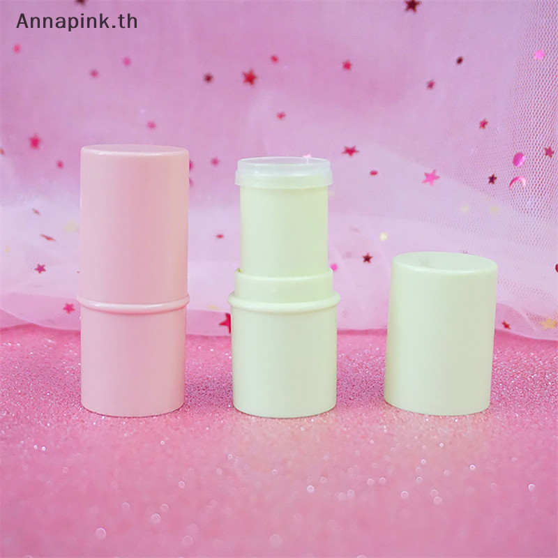 Annapink.th 6g รีฟิลหลอดลิปลิปบาล์มคอนเทนเนอร์คอนเทนเนอร์คอนเทนเนอร์เครื่องสําอางที่ว่างเปล่าโลชั่นคอนเทนเนอร์ขวดเดินทาง EN