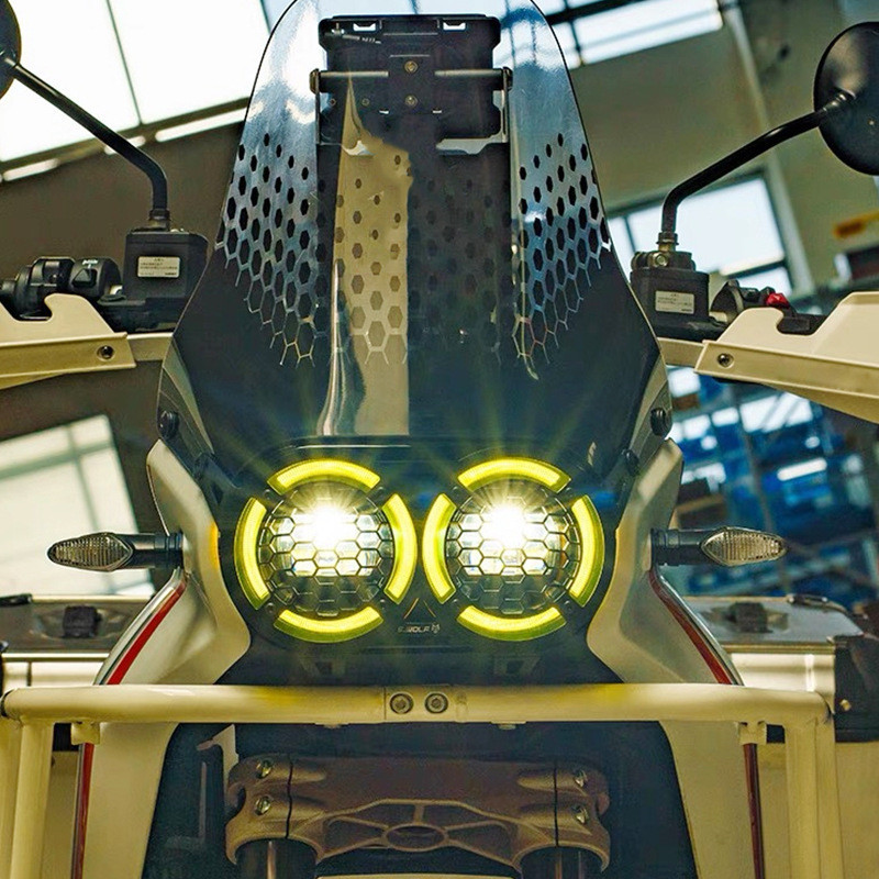 ขายดี ม่านบังแดดไฟหน้ารถจักรยานยนต์ สําหรับ Ducati Ducati Desert X