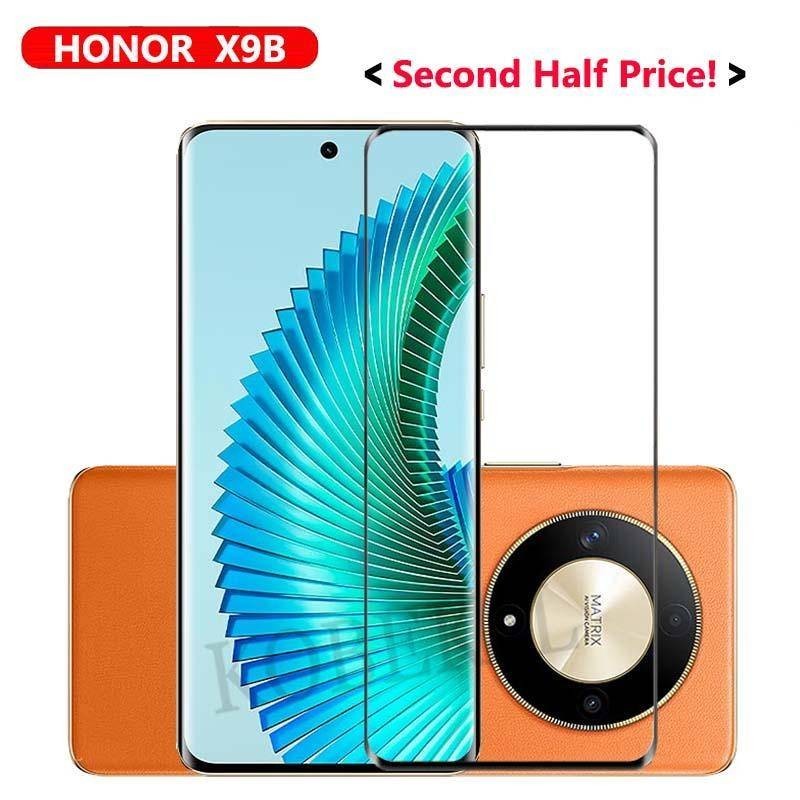 HONOR X9B คุณภาพสูงกระจกนิรภัยเต็มรูปแบบ Flim สําหรับ Honor X9B X9 B HonorX9b HD ป้องกันหน้าจอแก้ว F