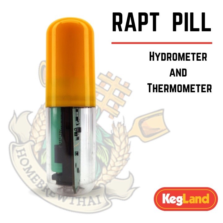 ปรอทดิจิตอล เครื่องวัดไฮโดรมิเตอร์ไวไฟ RAPT Pill Hydrometer &amp; Thermometer