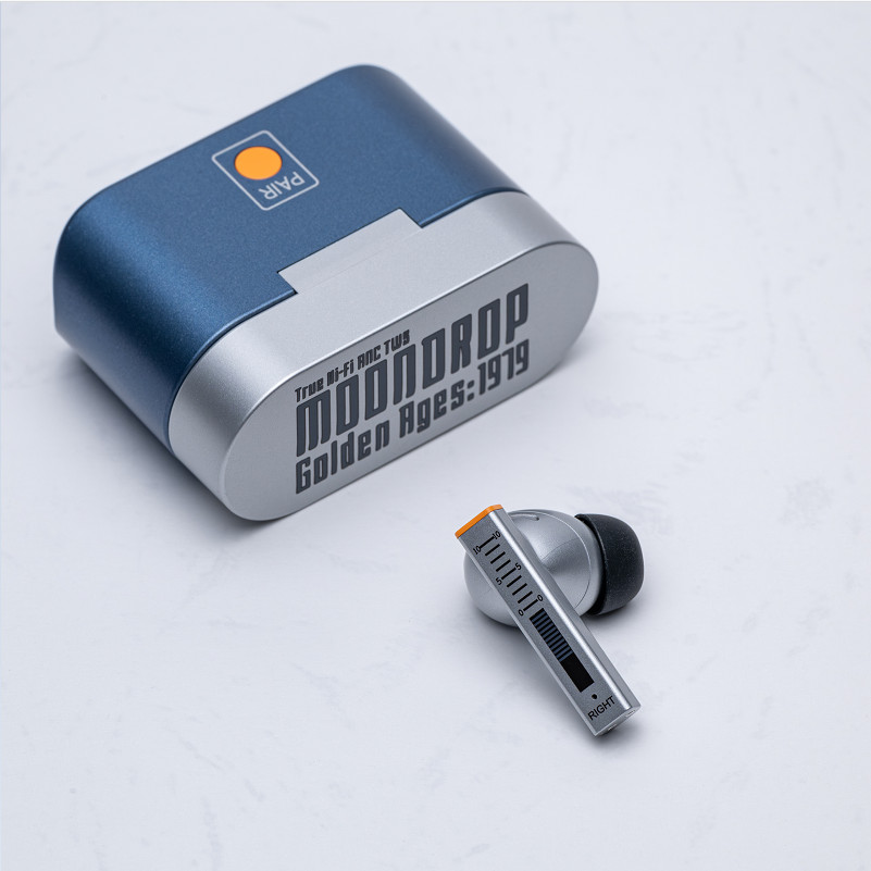 Moondrop Golden อายุ TWS หูฟัง 13 มม.Super-Linear Full-Frequency Planar Magnetic Driver Multi-Protocol Lossless Transmission