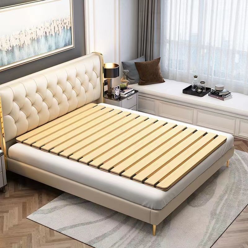 ไม้เนื้อแข็งพับที่นอนโซฟาบวกเบาะแข็งเตียงเดี่ยวม้วนพับเอวยามกระดานเตียงแข็งสามารถปรับแต่งได้