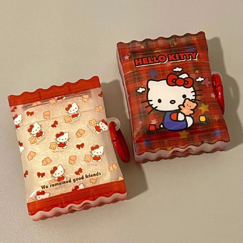 Cute Cartoon Hello Kitty Case For Airpods1/2 Generation Apple Wireless Earphone Cover Pro New 3 Generation Female
