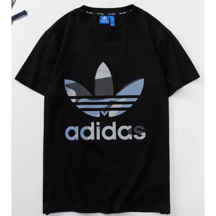 [Aijolen Store] Adidas Clover Fashion Graphic เสื้อยืดแขนสั้นผู้ชายผ้า S-5XL