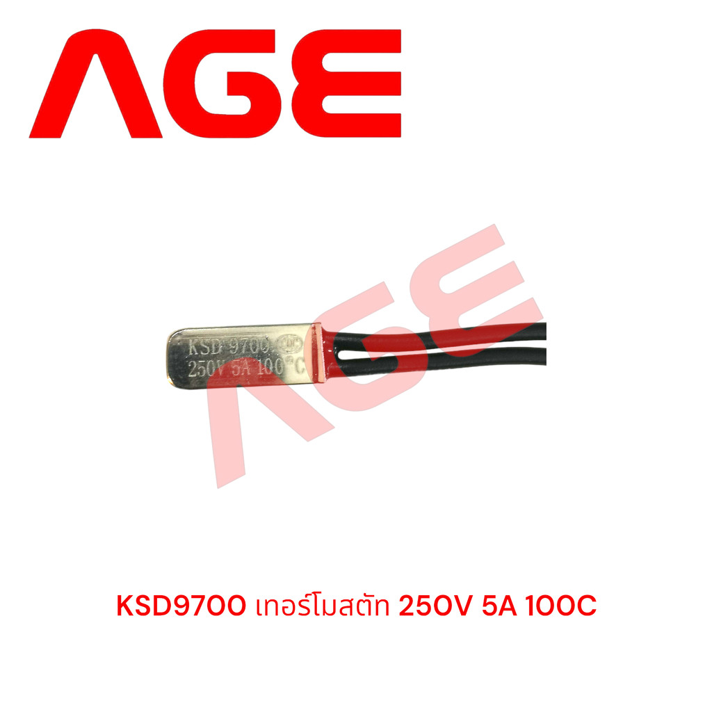 KSD9700 เทอร์โมสตัท 250V 5A 100C (NO Type),KSD9700 Thermostat