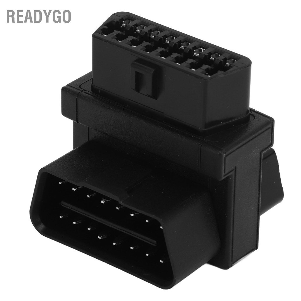 ReadyGo OBD2 อะแดปเตอร์ 16 พินชาย 2 หญิง Plug and Play Splitter Connector สำหรับ Diagnostic Extender