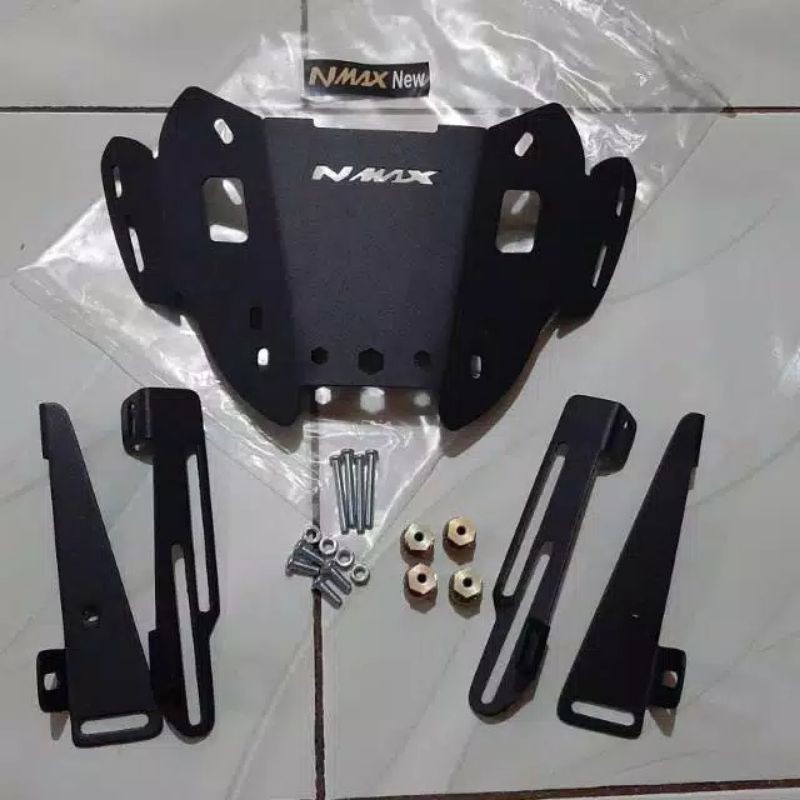 BRACKET SERPO BRACKET MIRROR MOUNT VISOR WINSHIELD NMAX NEW 2020/NMAX OLD BATMAN 2014-2019