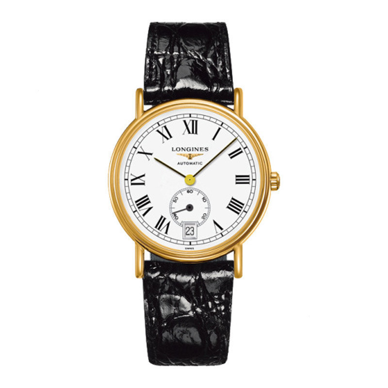 Swiss Longines Longines นาฬิกาข้อมือแฟชั่น สําหรับผู้ชาย L4.805.2.11.2