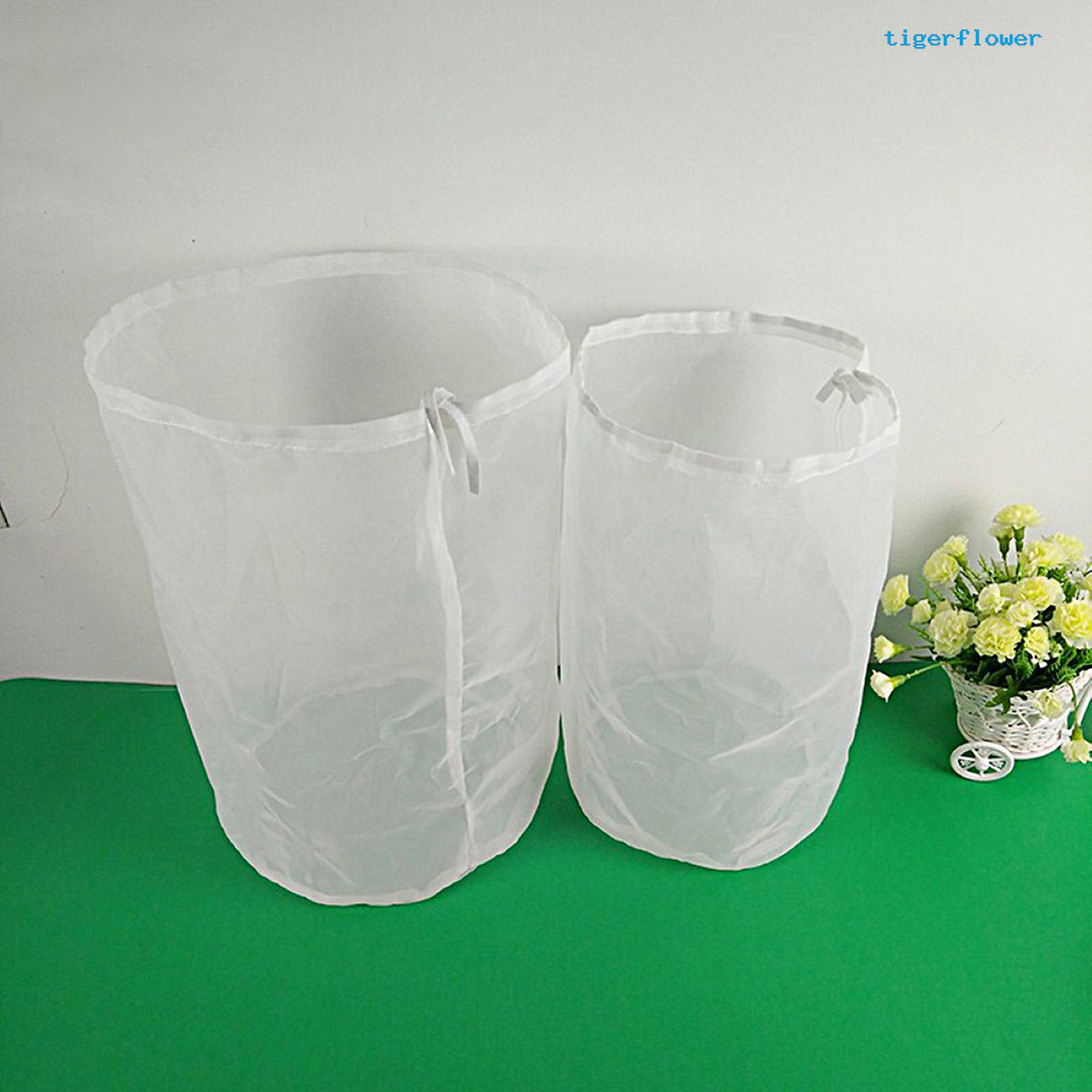 【TF】ถุงกรองเบียร์ เบียร์ ไวน์ แบบเชือกรูด ทนความร้อน DIY
