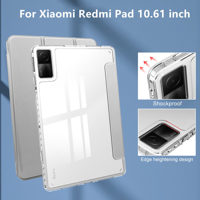 เคสแท็บเล็ต แบบใส สําหรับ Xiaomi Pad 5 6 Pro Redmi SE 2023 Mi Pad 5 Pro 6 Pro Mi Pad 6 Pro Xiaomi Redmi Red Mi Pad 10.61