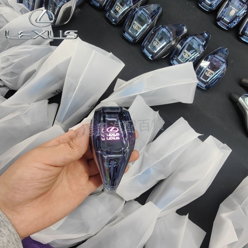 เหมาะสําหรับ Lexus Crystal Gear Head ES/S/RX/GS/LX/LS การปรับเปลี่ยนรถ Luminous Gear Head