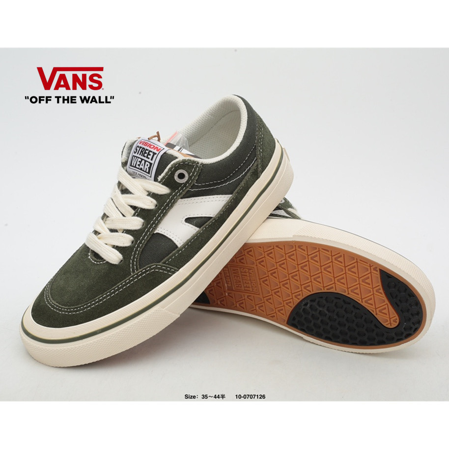 Vans Vision Street Wear รองเท้าสเก็ตบอร์ดใหม่ Series STIC Casual สบายรองเท้าผ้าใบทุกคู่