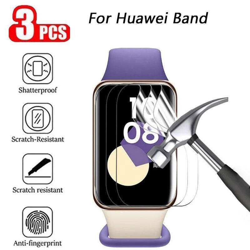 ฟิล์มไฮโดรเจลนิ่ม แบบใส กันรอยนิ้วมือ สําหรับ Huawei Band9 Band8 Band7 Band6 Band6Pro Band4 Band4Pro Band3 Band3Pro 999D Huawei Band 6 4 3 Pro 9 8 7