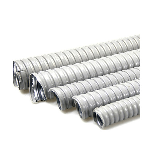 room_shop101 V.E.G.ท่ออ่อนเหล็กกันน้ำ 1 10M/ม้วน สีเทา