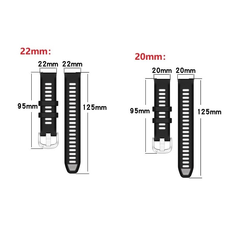 20 มม.22 มม.ซิลิโคนสําหรับ COROS PACE 2 3 4/APEX 2 Pro/APEX Pro/APEX/APEX4/42 มม.46 มม./VERSIX สายรัดข้อมือสร้อยข้อมือกีฬานาฬิกา - รูปที่ 5