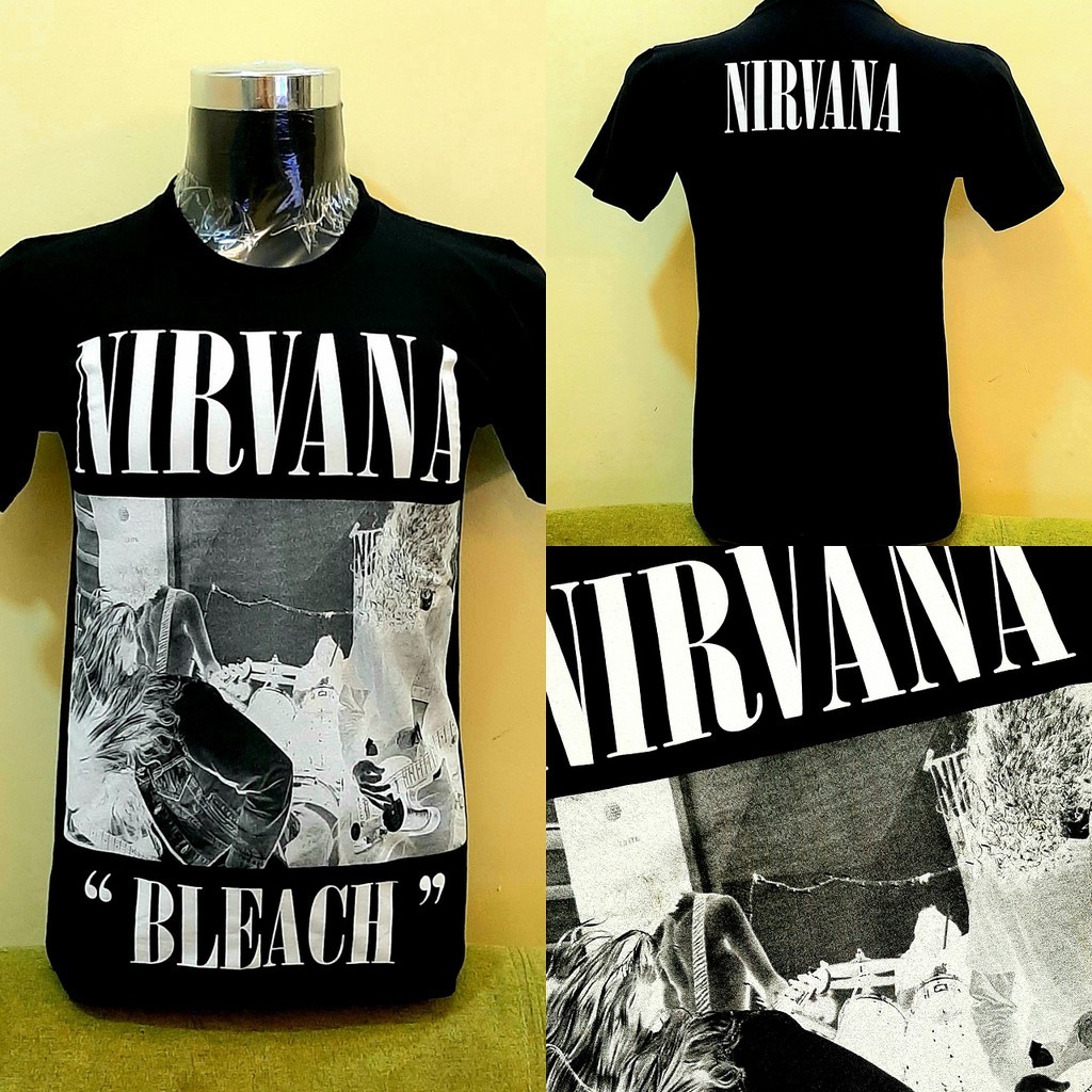เสื้อยืดวง Nirvana Bleach