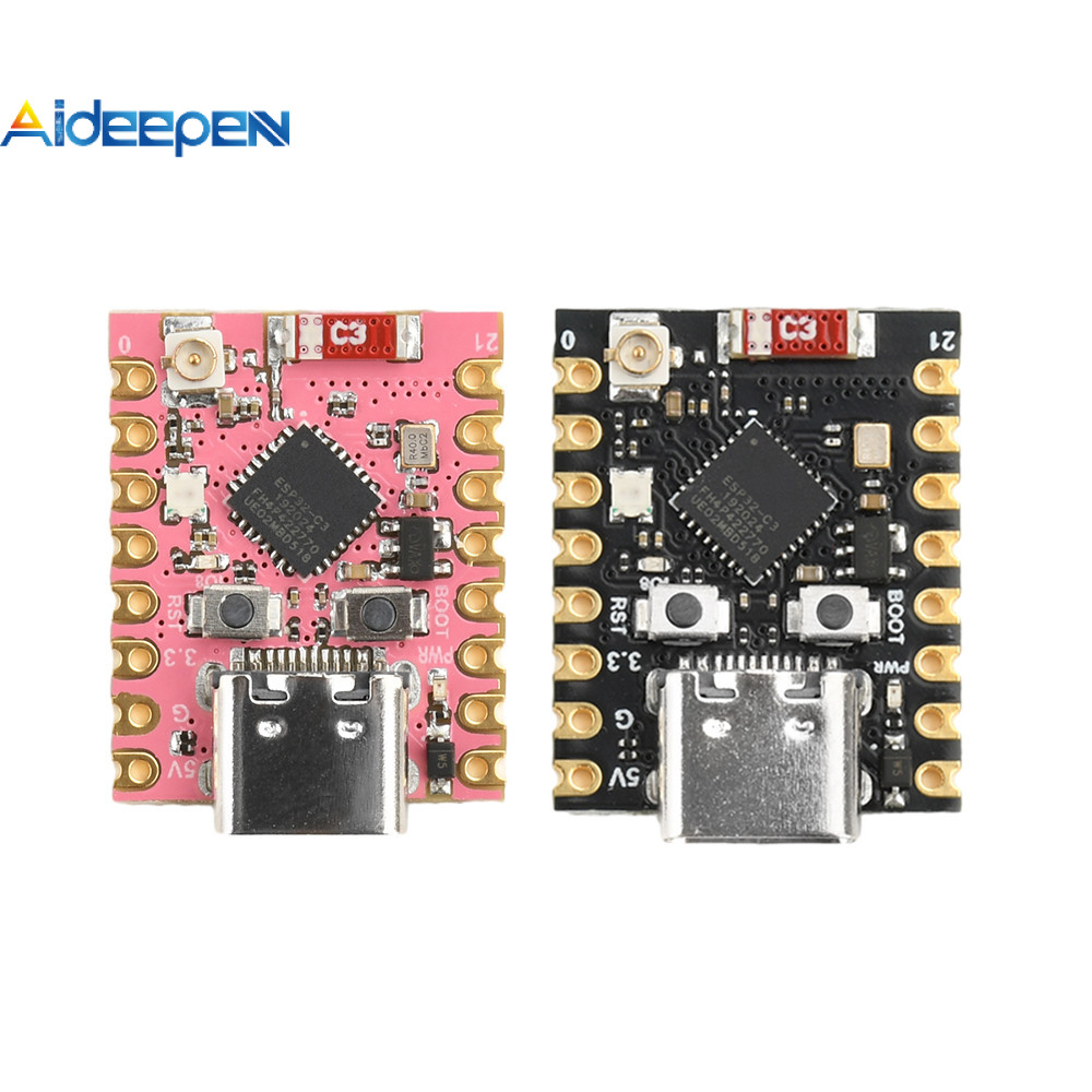 Aideepen อัพเกรด ESP32-C3 SuperMini บอร์ดพัฒนา WIFI บอร์ดพัฒนาบลูทูธ อินเทอร์เฟซ Type-C พร้อมเสาอากาศ