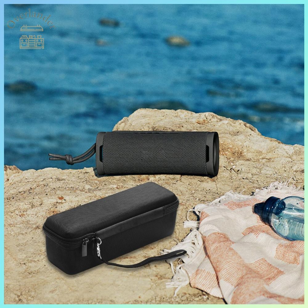 โอเวอร์แลนเดอร์☂ กระเป๋าเดินทางกันน้ํา Hard Shell Case กันกระแทกพร้อมกระเป๋าอุปกรณ์เสริมสําหรับ Sony ULT Field 1/SRS-ULT 10 ลําโพงไร้สาย