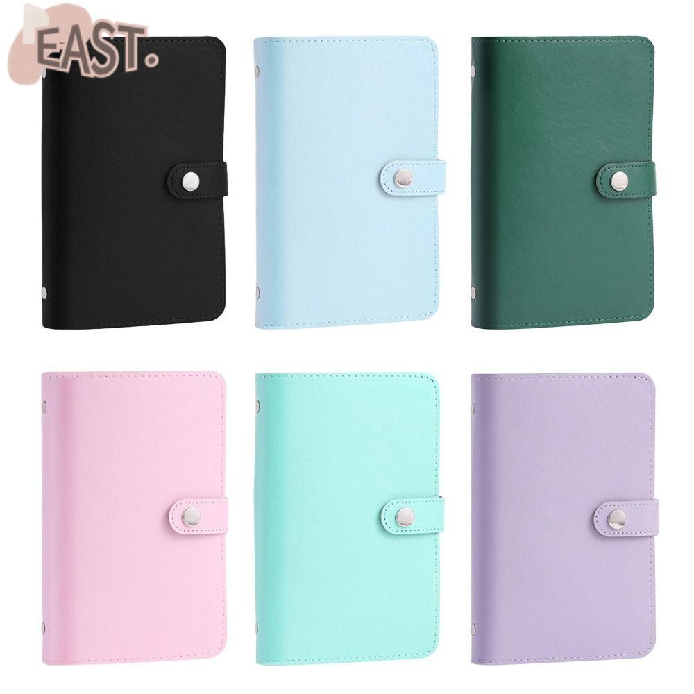 Easts Mini Binder Saving Challenge, Save Money PU 100 ซองประหยัดเงิน Challenge, ตลกกันน้ําขนาดใหญ่ความจุReusable Saving Challenges หนังสือเด็ก