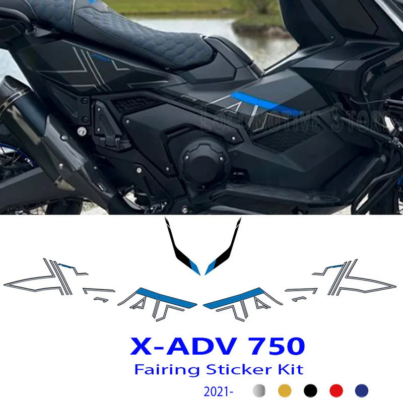 LS XADV 750 Sticker PVC Sticker For Honda X-ADV 750 X ADV 750 2021 2022 2023 2024 Anti-Scratch Prote