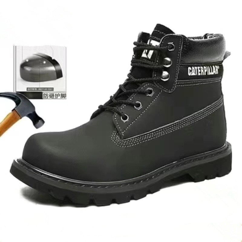 รองเท้าเซฟตี้ Caterpillar STEEL TOE SAFETY สำหรับผู้ชาย 2 สไตล์ ขนาด 39-47 hdap BLQE