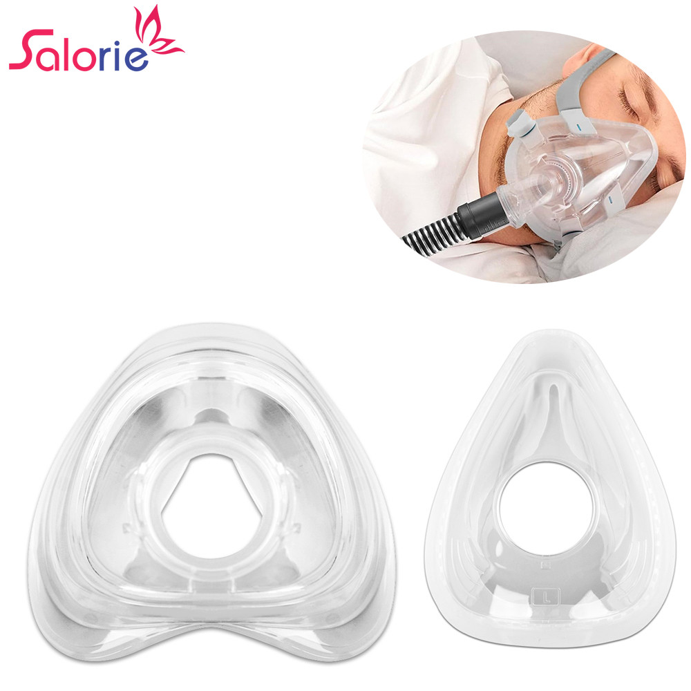 Salorie 1 ชิ้นซิลิโคนหน้ากากจมูกเปลี่ยนอุปกรณ์เสริมเบาะสําหรับ AirFit F20/N20 Ventilator M/L ขนาด