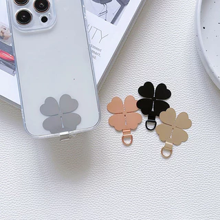 แพทช์เชือกคล้องโทรศัพท์มือถือเคส คลิปยึดเคสโทรศัพท์แบบโลหะบางพิเศษป้องกันการตกหล่น