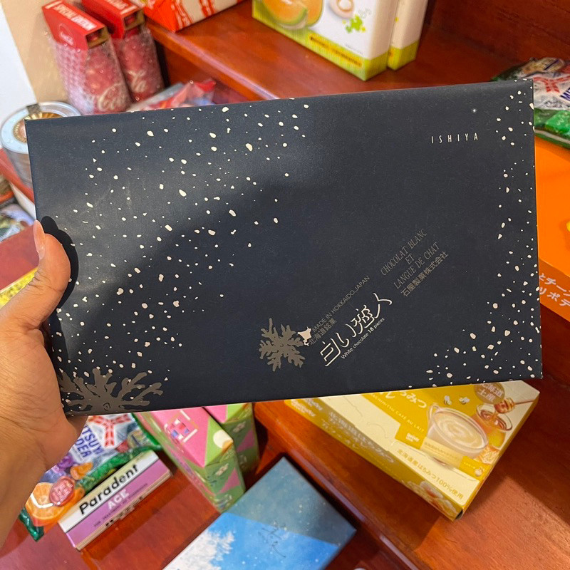 Shiroi ขนมคุกกี้สอดไส้ช็อกโกแลต koibito ของฝากสุดฮิตจากญี่ปุ่น