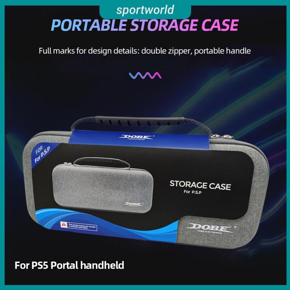 จัดส่งจากกรุงเทพ🚚 PS5 Portal กระเป๋าเดินทาง EVA Hard เกมคอนโซลป้องกันกรณีกระเป๋าเก็บแบบพกพาสําหรับ PlayStation 5 Portal กระเป๋าสําหรับ