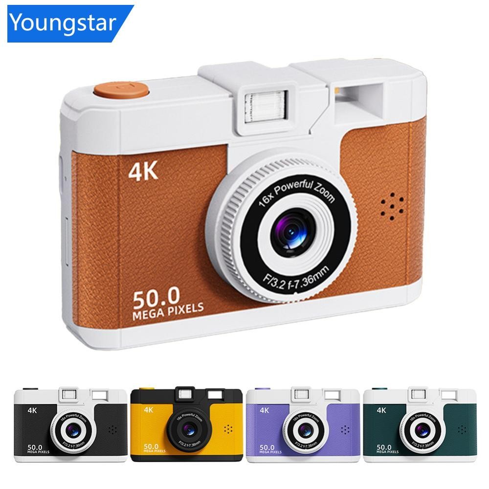 FYY Hd Retro Digital Camera 16x Digital Zoom Video WIFI Wireless Transmission Mini Photography Camer