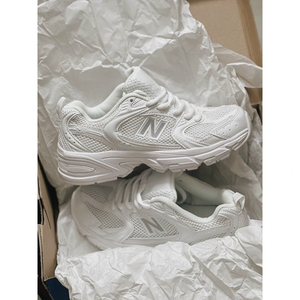 Nb530 triple white 530 New Balance shoes-sneakers nb530 triple White, nb530 White full hot 2023 แฟช