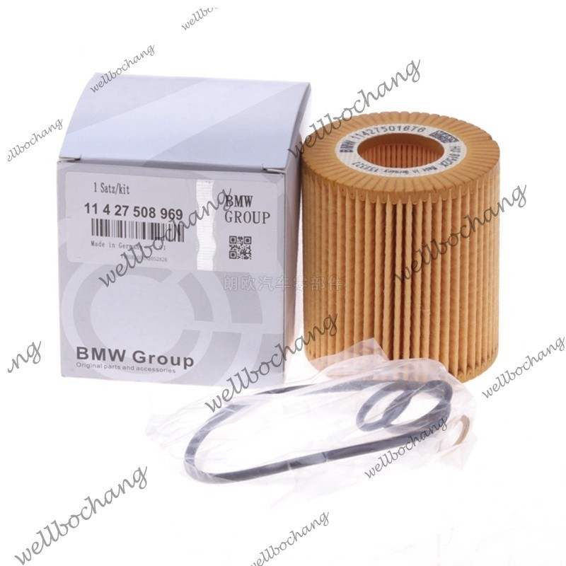 BMW N42 N43 N45 N46 E46 E85 E60 E61 E81 E90 E91 E92 E93 E82 E88 E84 E87 กรองน้ํามัน 11427508969