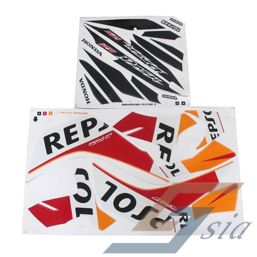 Repsol Wave Dash125 (8) Body Stripes H9920