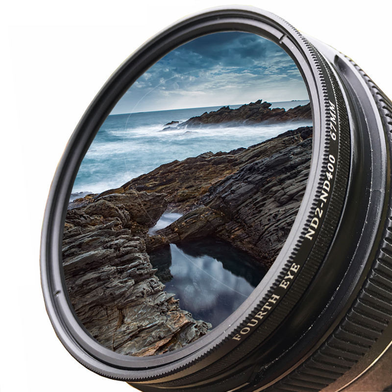 ฟิลเตอร์ลดแสง ND2-400 บางพิเศษ 52 มม. ปรับได้ สําหรับเลนส์ Nikon 18-55 มม. 50f 1.8