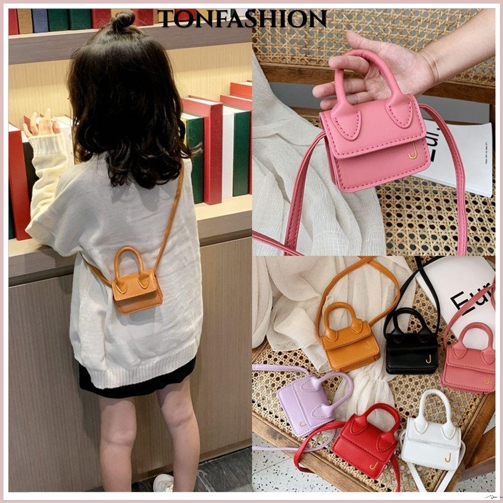 Tonfashion กระเป๋าถือ กระเป๋าใส่เหรียญ ขนาดเล็ก น่ารัก สําหรับเด็กวัยหัดเดิน