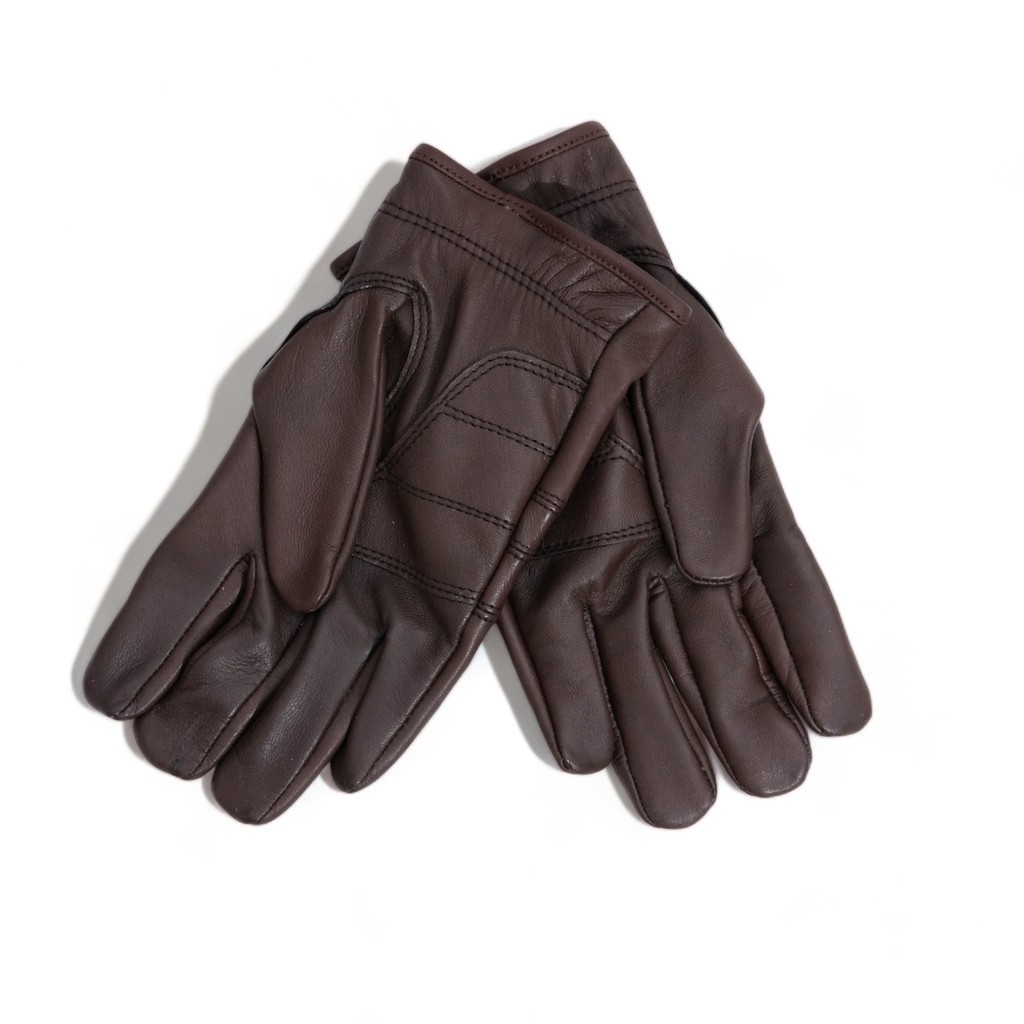 Jawana BROWN FLEXY ถุงมือหนังแท้