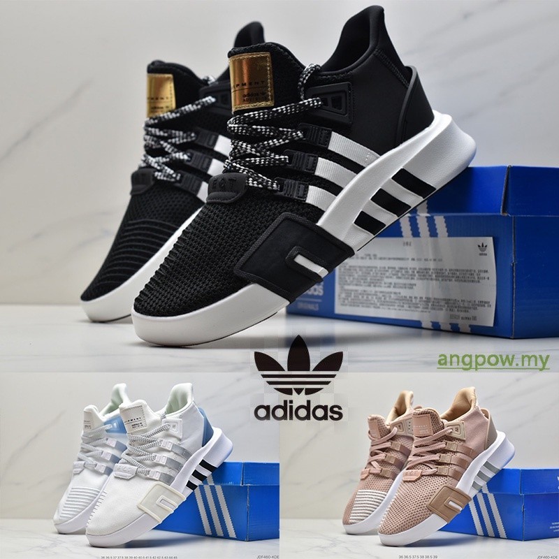 Adidas Premium Adidas EQT Basketball ADV Men Women Jogging Shoes Sports Shoe Black/white/gold-